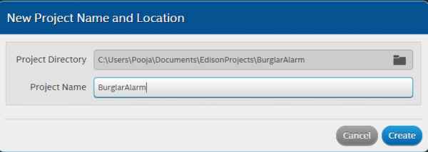 Create a new project